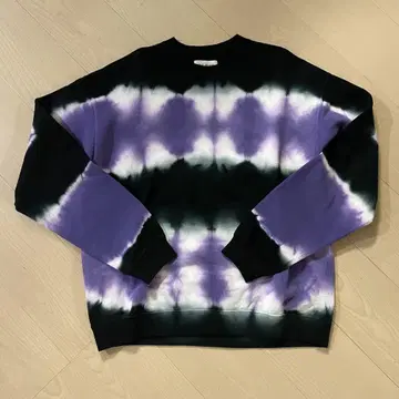 VAINL ARCHIVE CONEY CREW 타이 다이 맨투맨 S 사이즈