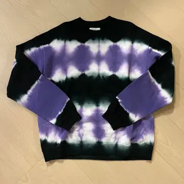 VAINL ARCHIVE CONEY CREW 타이 다이 맨투맨 S 사이즈