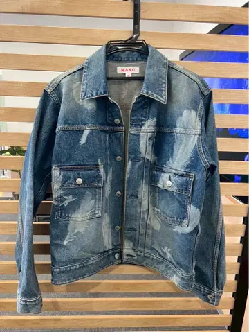 MASU BOYS FEATHER 데님 자켓 MBFW-BLB124L