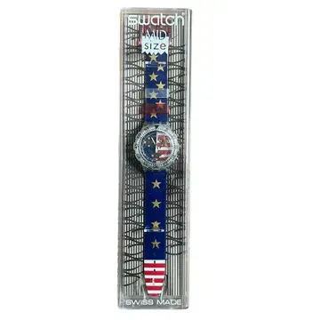 [ 메0921-50 ] SWATCH 미국 아쿠아 크로노 1995 빈티지
