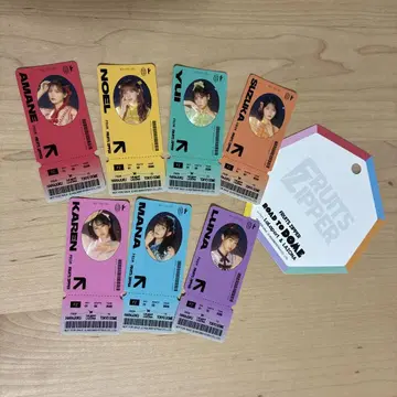 FRUITS ZIPPER 후르츠 지퍼 라라포트 스티커