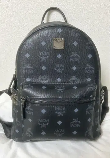 MCM 백팩 블랙 스몰 사이즈