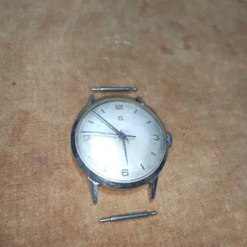 수동 와인딩 시계 실버 36mm