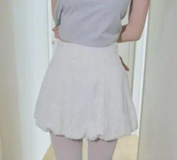 [ Smyeon ] 레이스 벌룬 스커트