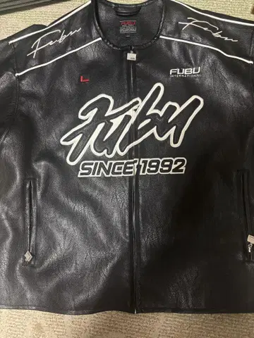 FUBU 가죽 자켓 M 사이즈