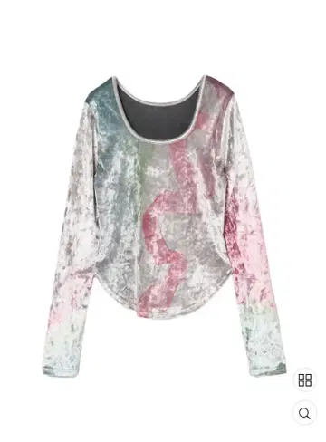 [ sahara ] Velour Art Print Top