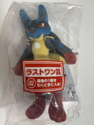 제일복권 포켓몬 메가진화 라스트원상 메가 루카리오 봉제 인형