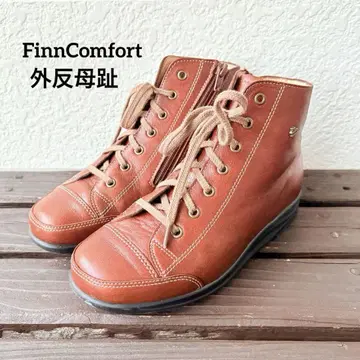 가을, 겨울 새상품급 핀 컴포트 외반모지 숏부츠 3 브라운 가죽