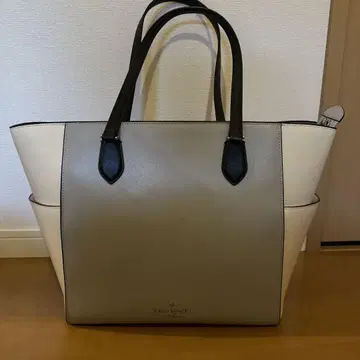 kate spade 토트백 화이트/그레이