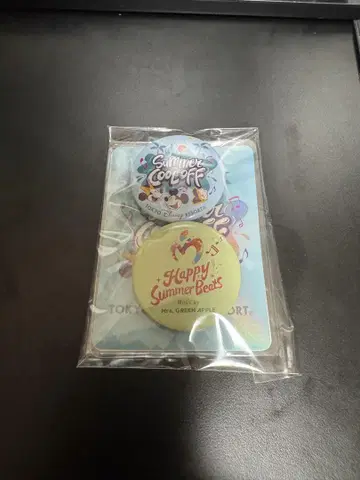 디즈니 핀 배지 세트 Happy Summer Beats
