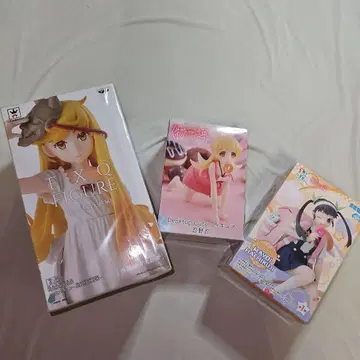 모노가타리 시리즈 하치쿠지 마요이와 오시노 시노부 피규어 세트