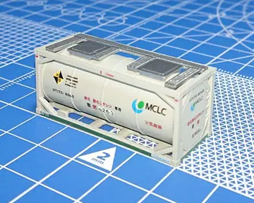 N 게이지 UT17C MCLC 20ft 탱크 컨테이너 1개