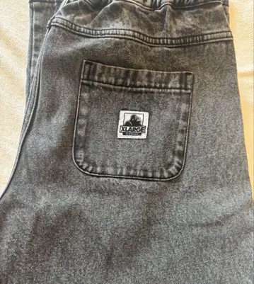 엑스라지 XLARGE 와이드 데님 팬츠 그레이 L 미사용 새상품