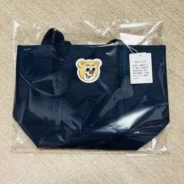 미사용 새상품 러브러리 바이 페이러 올드 테디 토트 네이비 소