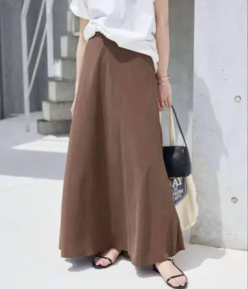 SLOBE IENA 피브릴 머메이드 플레어 스커트 사이즈 40