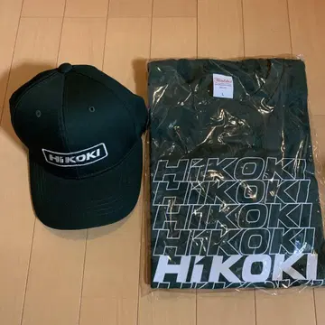 HIKOKI T셔츠 L 사이즈와 캡 세트