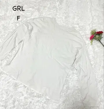 그레일 [ F ] 화이트 긴팔 티셔츠 코튼 캐주얼 무지 세탁 가능
