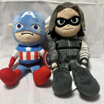 캡틴 아메리카 & 윈터 솔저 봉제 인형 세트 [ MARVEL ]