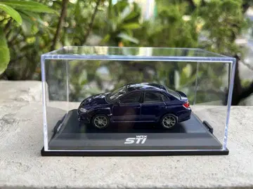 스바루 임프레자 WRX STI 다크 블루 미니카 1/64 케이스 포함