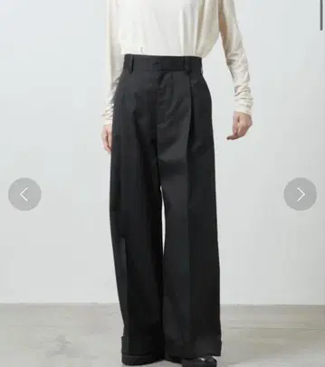 MARW UNITED ARROWS 하이웨스트 턱 팬츠