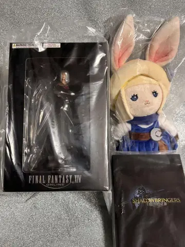 FF14 에메토셀크 피규어 레폴릿 봉제 인형 외 세트