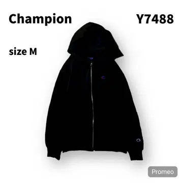 [즉시 구매 OK] champion 후드티 후디 사이즈 M 블랙
