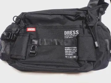 DRESS 홀딩 숄더백 블랙