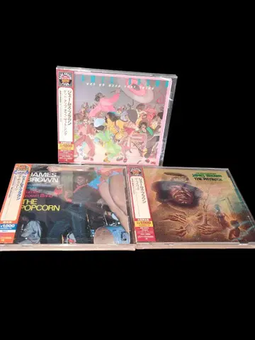 메루카리 제임스 브라운 미개봉 묶음 판매 3장 세트 1