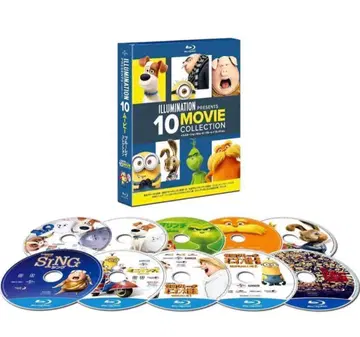 블루레이 DVD 애니메이션 영화 미니언 반려동물 싱 세트 어린이 인기작