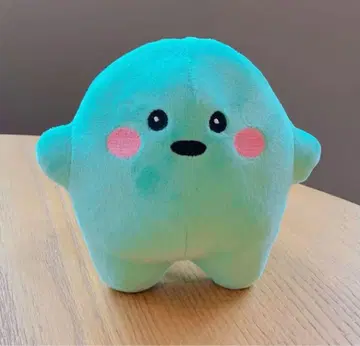 새상품 미사용 독일 파빌리온 서큘러 봉제 인형 대 파랑 블루