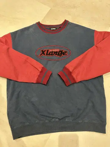 XLARGE 네이비 트레이닝복 티셔츠 세트