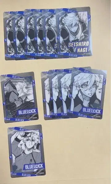 블루 록 나기 세이시로 파보카 클리어 카드 원작 그림