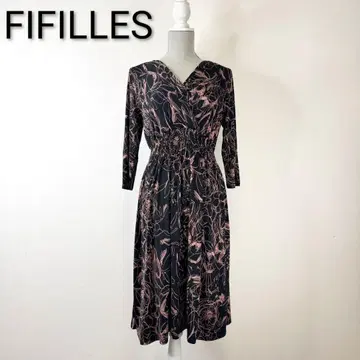 피피유 핸드페인트 패턴 카슈쿨 원피스