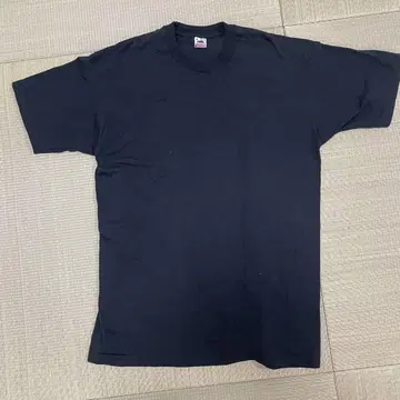 90s USA 프룻 오브 더 룸 무지 티셔츠 XL 블랙