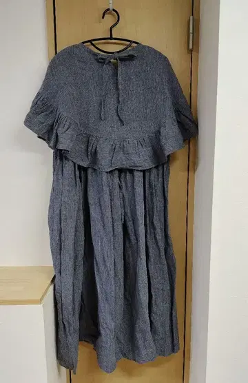 핸드메이드 작가 프릴 개더 판초