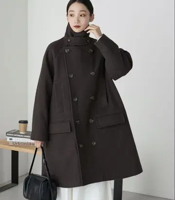forksy.  미디엄 P 코트 브라운