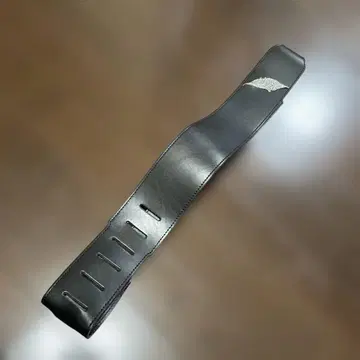오자키 유타카 OZAKI 가죽 스트랩 블랙