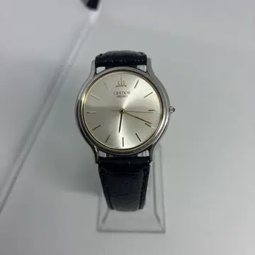 [ 작동품 ] SEIKO CREDOR 연차 쿼츠 8J81-6A30