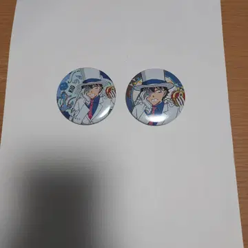 명탐정 코난 트레이딩 캔뱃지 뱃사람 괴도 키드 세트