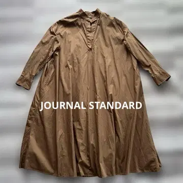 [ 새상품급 ] JOURNAL STANDARD 노카라 A라인 셔츠 원피스