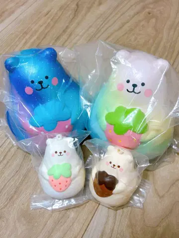 블룸 스퀴즈 마르모 마쉬멜로우 베어 세트