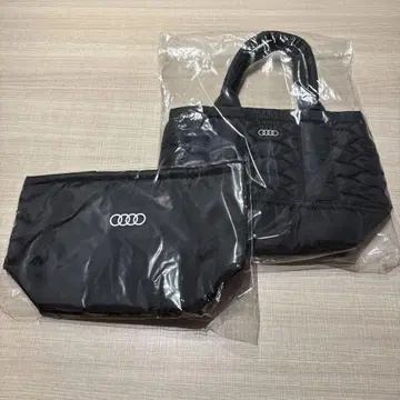 Audi 퀼팅 토트백-S 블랙 & 보냉백