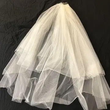 Dress production 웨딩 베일 튤 미들 베일