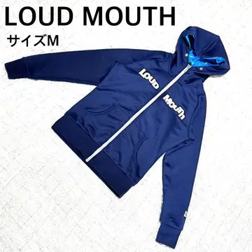 최종 가격 인하 LOUD MOUTH 네이비 골프웨어 후드티 사이즈 M