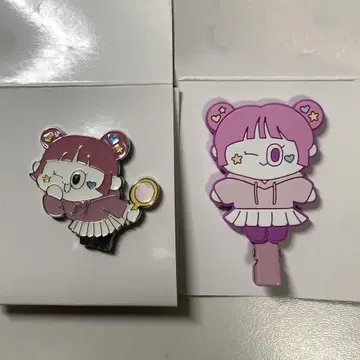 NiziU 미이히 앞머리 클립 핀 배지 [ 익명 배송 ]