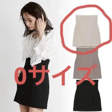 snidel 스나이델 하이웨스트 스커트 쇼츠 / 0