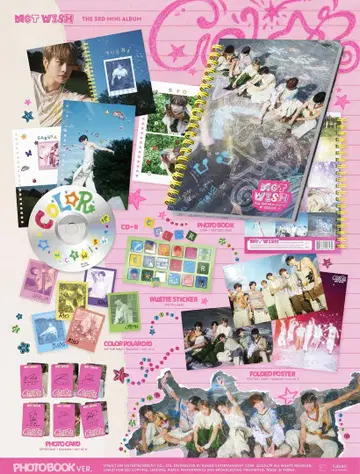 NCT WISH 3rd Mini Album 포토북 버전