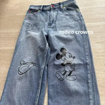 rodeo crowns 디즈니 스트레이트 데님 팬츠