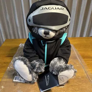 JAGUAR 후드 부착 봉제 인형