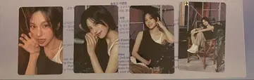 ITZY 팬미팅 트레이딩 카드 예지 컴프 4장 세트